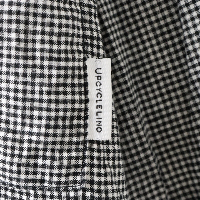 2024SS ネストローブ nest Robe 【UpcycleLino】 ギンガムシャツ