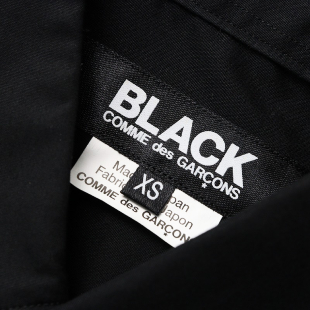 【美品】ブラックコムデギャルソン　エステルベルトシャツ 美品 AD2023 ブラックコムデギャルソン BLACK COMME des GARCONS