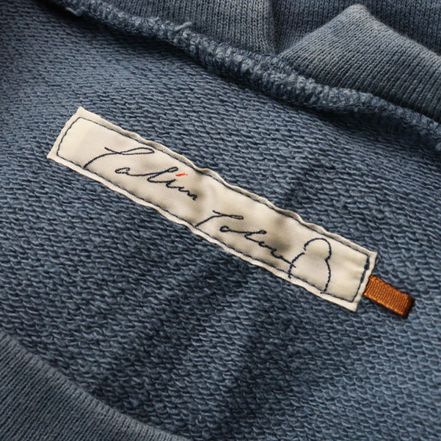 2023AW パラスパレス Pal'las Palace モックネック スウェット プルオーバー 0/ブルー 長袖 トレーナー ブラウス 【2400014507997】 2023AW パラスパレス Pal'las Palace モックネック スウェット