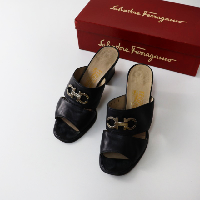 フェラガモ  ガンチーニ　サンダル　ミュール  7D 楽天市場】Salvatore Ferragamo サルヴァトーレフェラガモ Mule