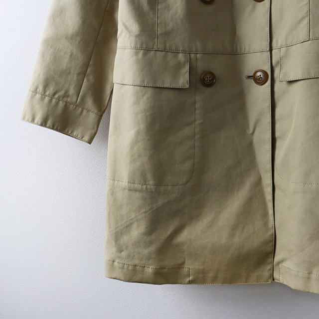 【美品】MACKINTOSHPHILOSOPHYダブルトレンチコート 38サイズ マッキントッシュフィロソフィー MACKINTOSH PHILOSOPHY ダブル