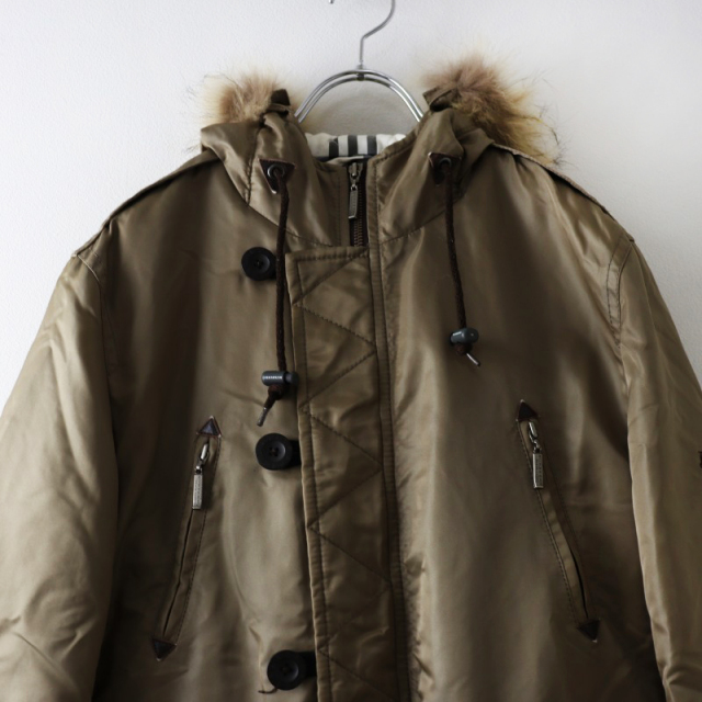 バーバリーブラックレーベル BURBERRY BLACK LABEL ラクーン