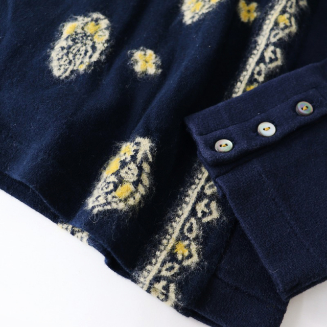 パラスパレス Pal'las Palace ジャガードコットンウールプル