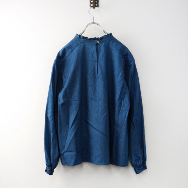パラスパレス 丸襟 インディゴ染 ジャケット Lサイズ drop-kaitori_jk33-2405-81