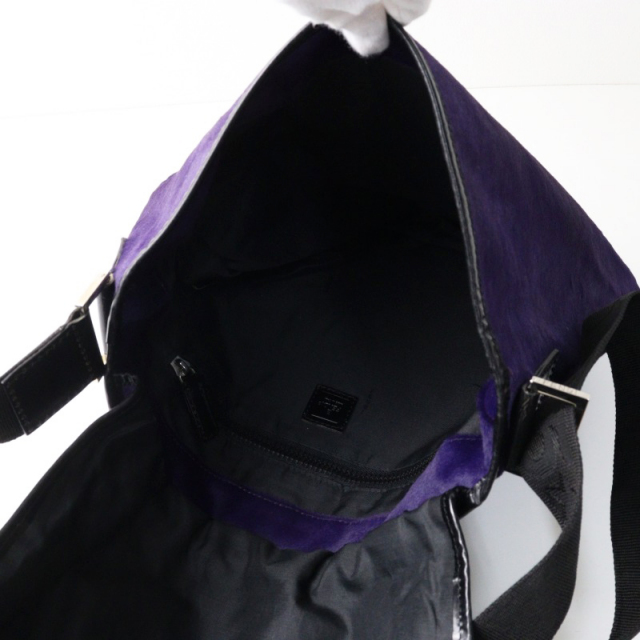 Vintage Fendi Unborn Carf Shoulder Bag