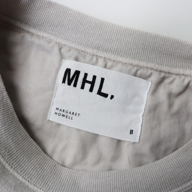 美品 22AW MHL MARGARET HOWELL コットン カットソー Ⅱ MARGARET HOWELL（Tシャツ/カットソー(半袖/袖なし)）のフリマ