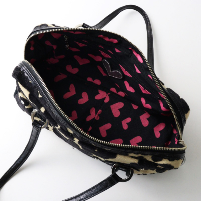 【美品】Think Bee マーガレット　ミニボストンバッグ　ジャストハートa シンクビー！ ジャストハート バッグ＆ポーチ “マーガレット3