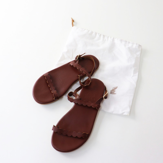 【関税込み】Ancient Greek Sandals ブラウン Nychta サンダル Ancient Greek Sandals: ブラウン Nychta サンダル | SSENSE 日本