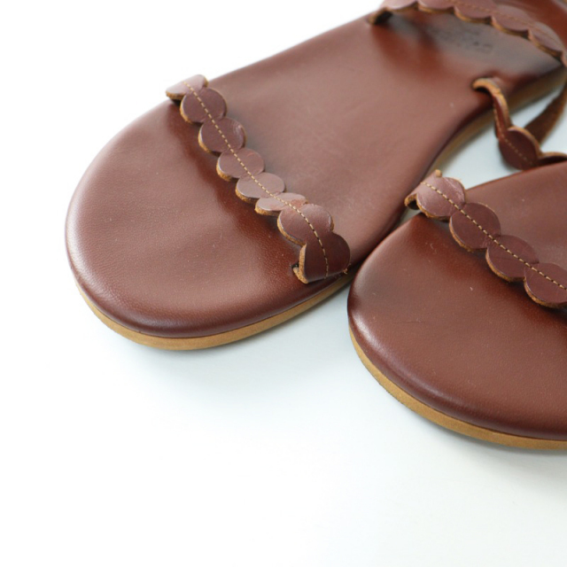 【関税込み】Ancient Greek Sandals ブラウン Nychta サンダル Ancient Greek Sandals: ブラウン Nychta サンダル | SSENSE 日本