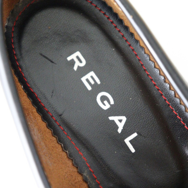 REGAL レザー バッグ 黒 未使用級 リーガル 2way ビジネスバッグ 本革