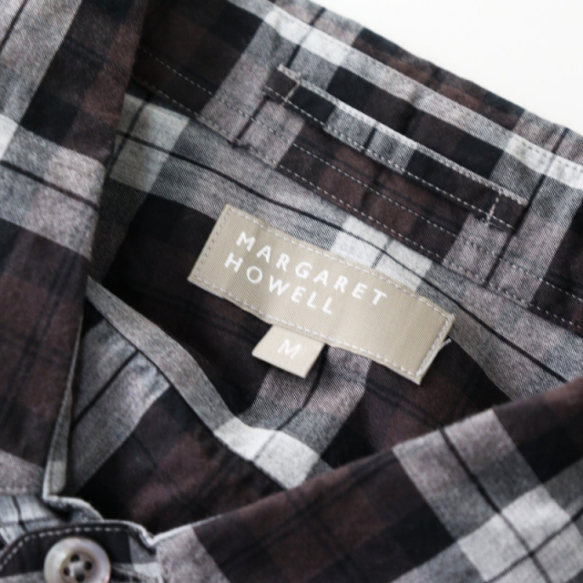 MARGARET HOWELL ★チェック柄長袖シャツ MARGARET HOWELL - ☆日本製 MARGARET HOWELL チェック シャツ