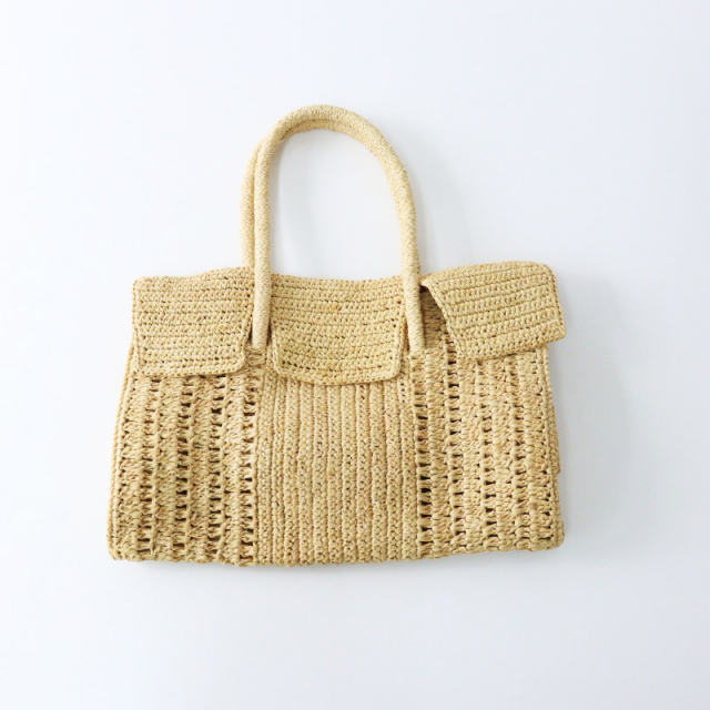 ☆専用☆   MAISON N.H PARIS  ラフィア　バッグ　ハグオーワー 美品 メゾンエヌアッシュパリ MAISON N.H PARIS x ハグオーワー