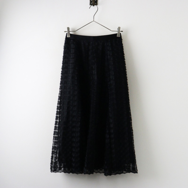 ANAYI 黒 アンゴラ ヒモベルト付き ANAYI 黒 アンゴラ ヒモベルト付き