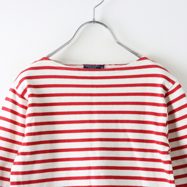 【美品 】セントジェームス LATELIER ボーダー バスクシャツ　定番 SAINT JAMES - ＊SAINT JAMES L'ATELIER ボーダー バスクシャツ