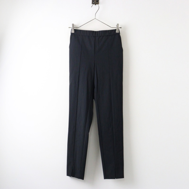 美品 ヨリ yori サマーレギパン 36/ブラック パンツ スリット