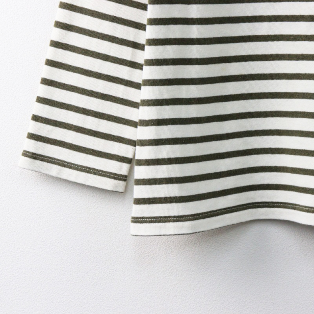 MARGARET HOWELL - マーガレット・ハウエル　ボーダーカットソー COTTON LINEN STRIPE JERSEY | MARGARET HOWELL（マーガレット