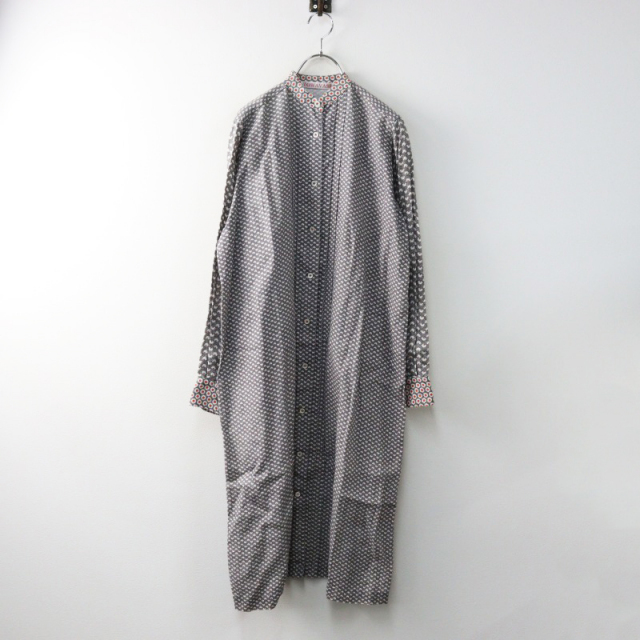 towavase ロングワンピース トワヴァーズ TOWAVASE コットン フラワーモチーフ ワイド