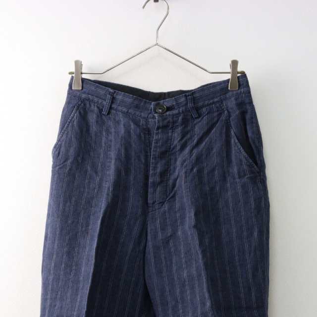 ●ARTS&SCIENCE コットンリネン パンツ●アーツ&サイエンス アーツアンドサイエンス ARTS&SCIENCE リネン インディゴ