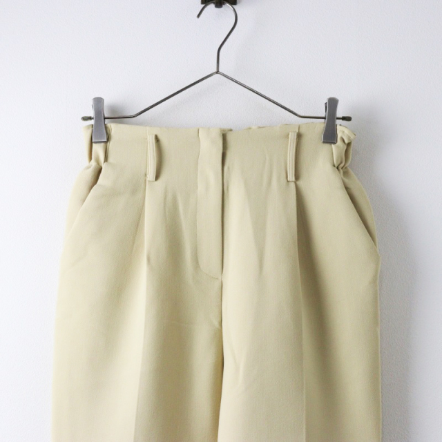 MACHATT マチャット タックテーパードパンツ F グレー 美品 2021SS マチャット MACHATT タックテーパードパンツ