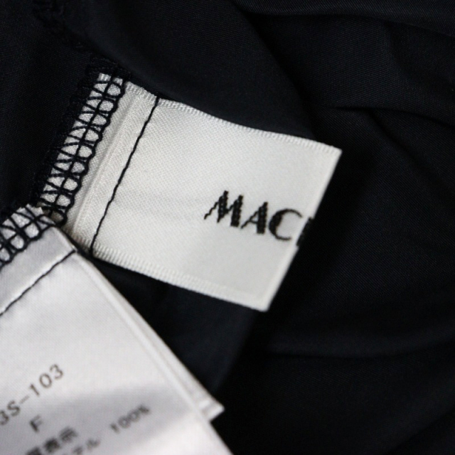 美品　マチャット　MACHATT　ボリュームスリーブブルゾン　F　ブラック マチャット⭐︎MACHATT⭐︎ボリュームスリーブブルゾン⭐︎F