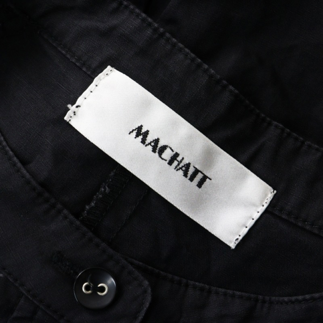 マチャット MACHATT ボリュームスリーブブラウス F/ブラック