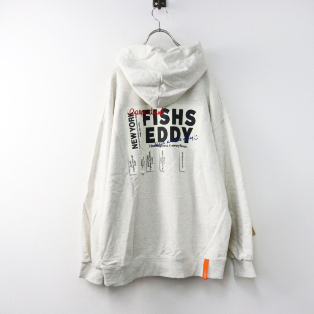 (644) 【入手困難 完売品】ニコアンド フィッシュエディ トレーナー 新品 niko and ｜【Fishs Eddy(フィッシュエディ)】ロングスリーブ