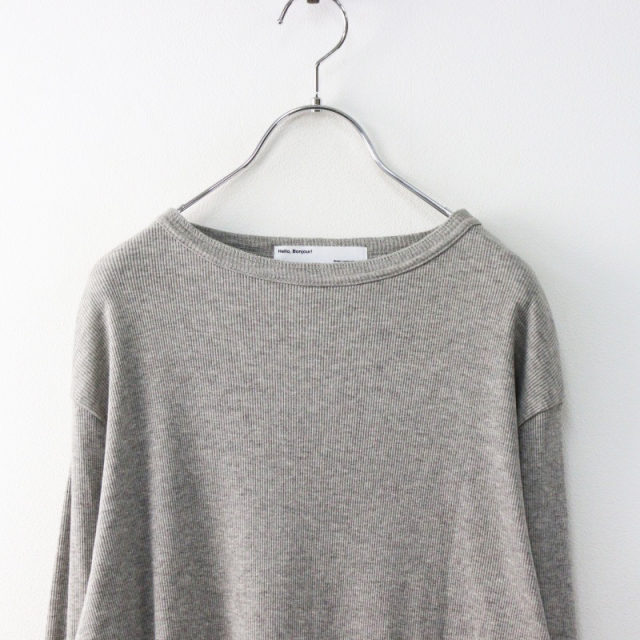 【美品】アパルトモン　RIB カットソー　ベージュ L'Appartement DEUXIEME CLASSE - L'Appartement Rib B/N Knit