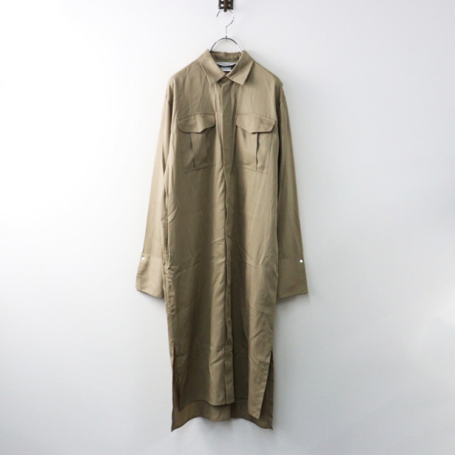 ユニオンランチ UNION LAUNCH テンセル ロングシャツワンピース
