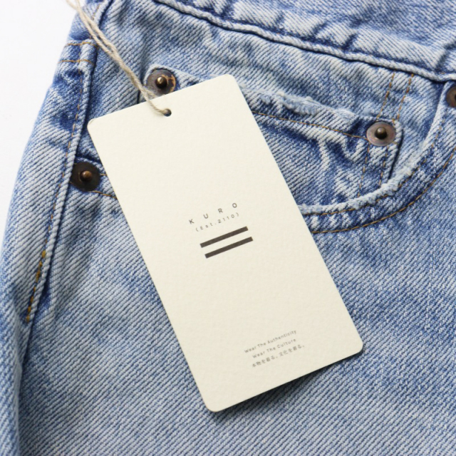 未使用 アパルトモン KURO Dear My BF Denim 26 デニム 2022SS L'Appartement アパルトモン KURO クロ Dear My BF Denim
