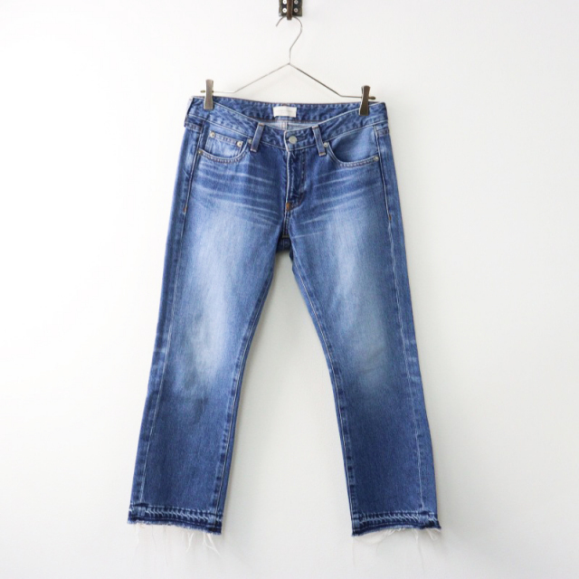 ドゥーズィエムクラス Deuxieme Classe フリンジデニムパンツ 36
