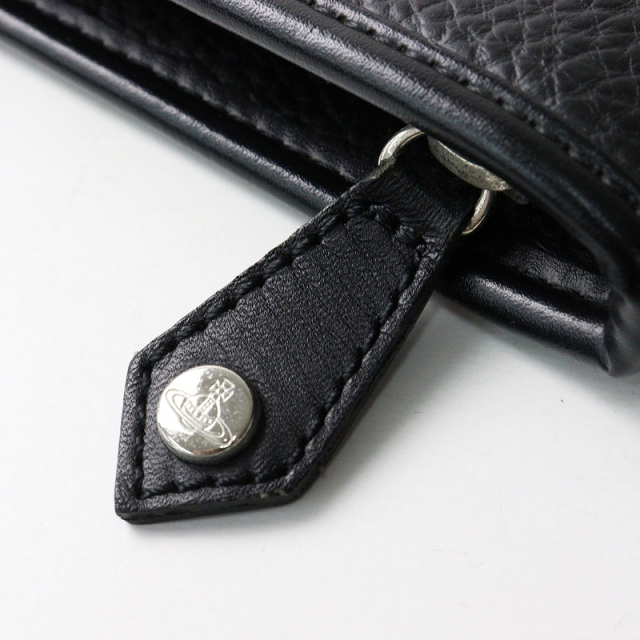 美品　ヴィヴィアンウエストウッド オーブ ハミルトン レザー クラッチバッグ 美品 ヴィヴィアンウエストウッド Vivienne Westwood HAMILTON