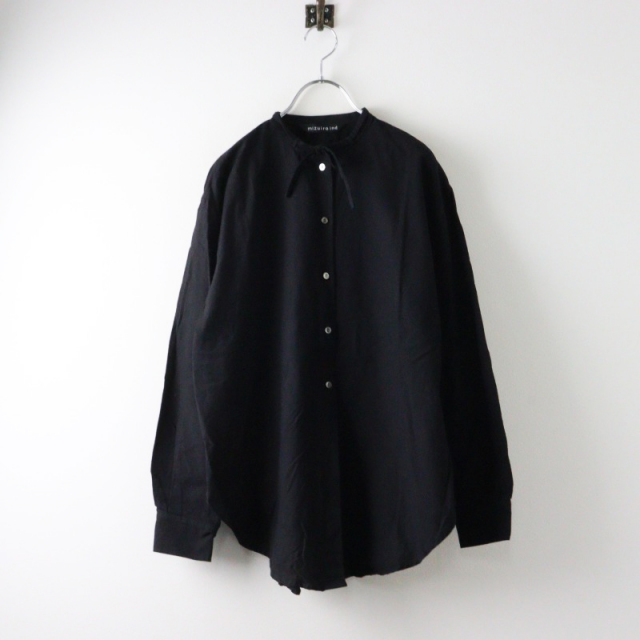 2024 美品パラスパレス☆交織ギャバ スタンド襟ジャケット 3 ブルー