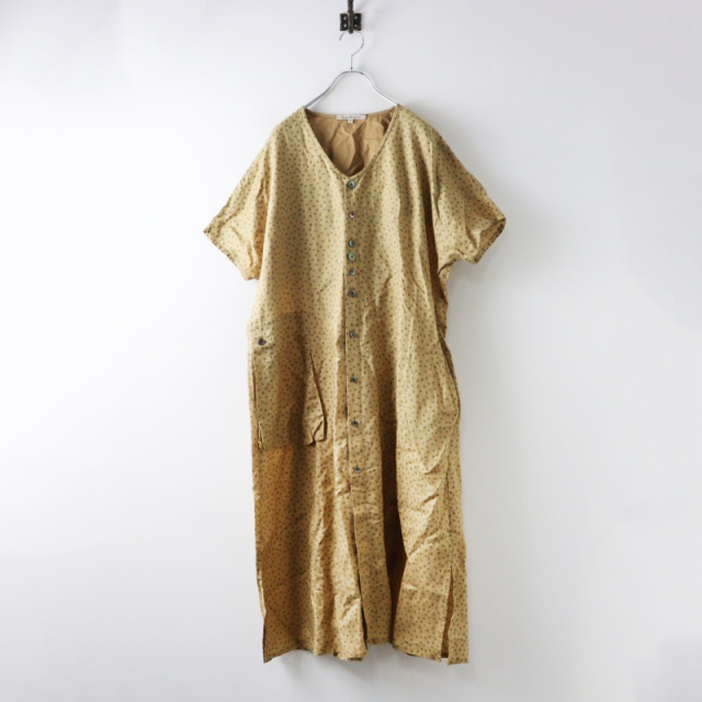 ヴラスブラム Vlas Blomme Light Cotton Ramie Elder flower print V
