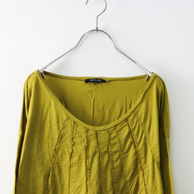 【美品】パドカレpas de calais★長袖ブラウス W POINT】Wild Flowers Print 長袖ブラウス | pas de calais