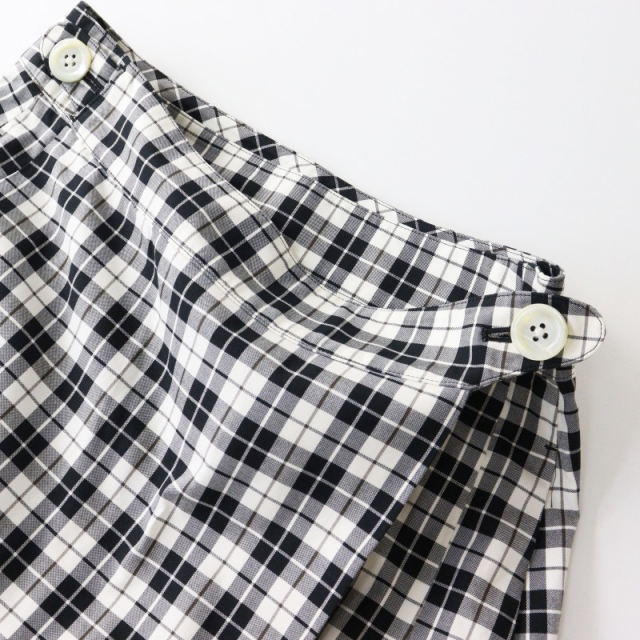 MARGARET HOWELL マーガレットハウエル シルクコットンスカート 美品  