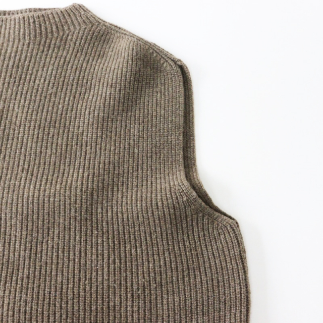 journal standard luxe アゼキョウシュクボトルベスト　ニット JOURNAL STANDARD LUXE（ジャーナルスタンダード ラックス）の