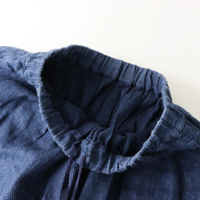 ネストローブ nest Robe インディゴ染め リネンコットン