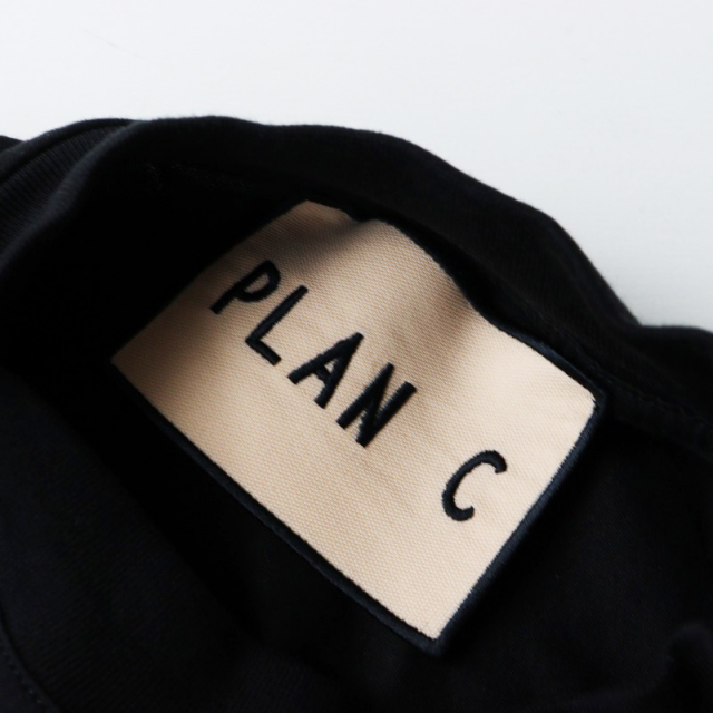 【新品未使用】PLAN C プランシー カロリーナ カットソーブラック PLAN C プランシー カロリーナ 今季完売 Tシャツ ブラック 新品