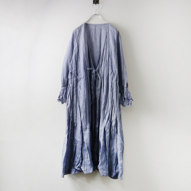 【ネストローブ】 顔料染めリネンカシュクールワンピース SUMMER DRESS｜nest Robe / CONFECT ONLINE SHOP