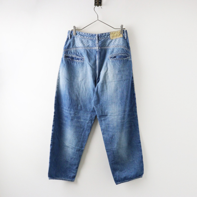 ミナペルホネン　always デニム ロールアップ　38 blue always ロールアップデニム - minä perhonen