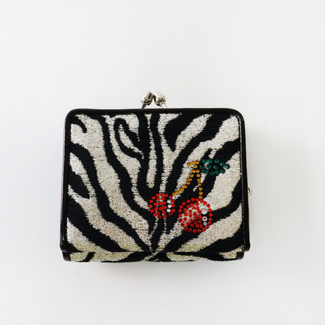 【新品】長財布　シンクビー　ゼブラ　ハート Think Bee! - 良品 Think Bee! シンクビー ミスショッキング 長
