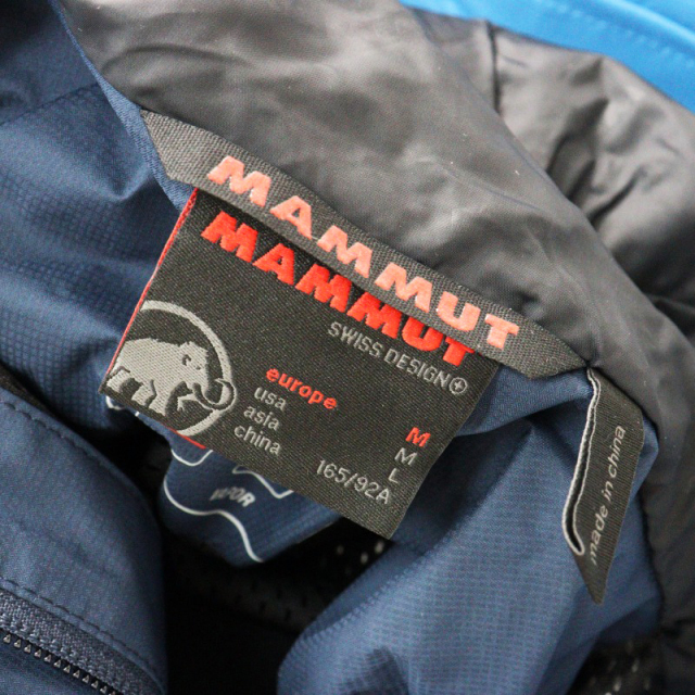 MAMMUT マムート　ドライテック　マウンテンパーカー　ジャケット 　M　紺色 マムート MAMMUT DRYtech Motion Jacket ドライテックマウンテン
