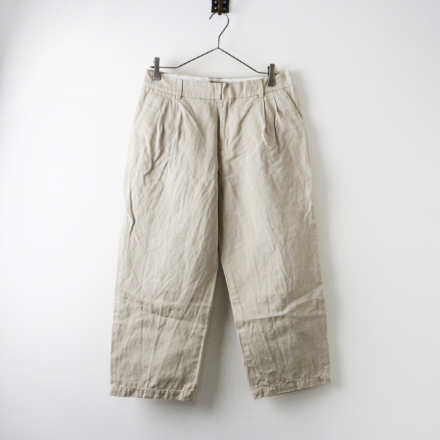 マーガレットハウエル コットンリネンパンツ 24SS マーガレット