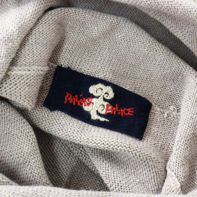 パラスパレス pal'las palace リネンタートルノースリーブニット