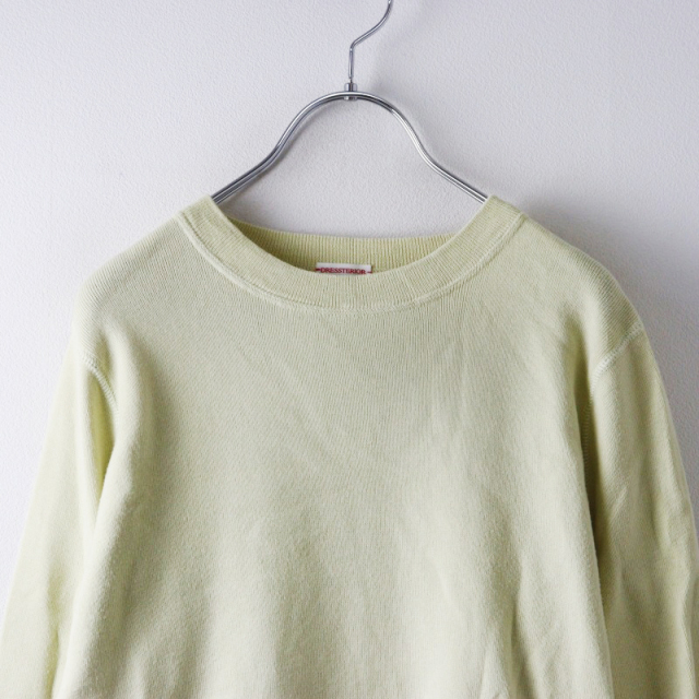 DRESSTERIOR ドレステリア カシミヤ混スエット 黄色 36 IENA DRESSTERIOR ドレステリア カシミヤ混スエット 黄色 36 IENA