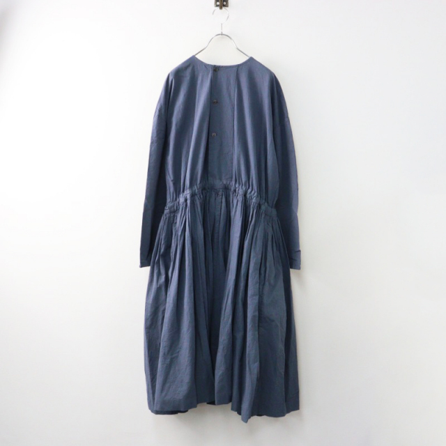 美品✦ฺヴェリテクール/Veritecoeur ギャザーワンピース チャコール Veritecoeur online 限定※<br>NT-102J<br>切替ギャザー
