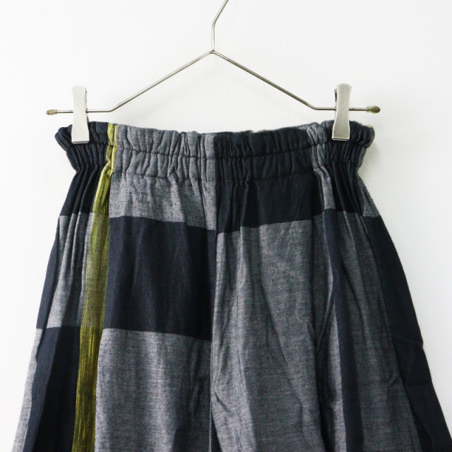 美品 タマキニイメ 玉木新雌 tamaki niime wide pants short