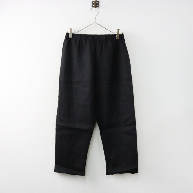 fog linen work リネンテーパードパンツ　ブラック　フリーサイズ 楽天市場】fog linen work（フォグリネンワーク） オワーズ