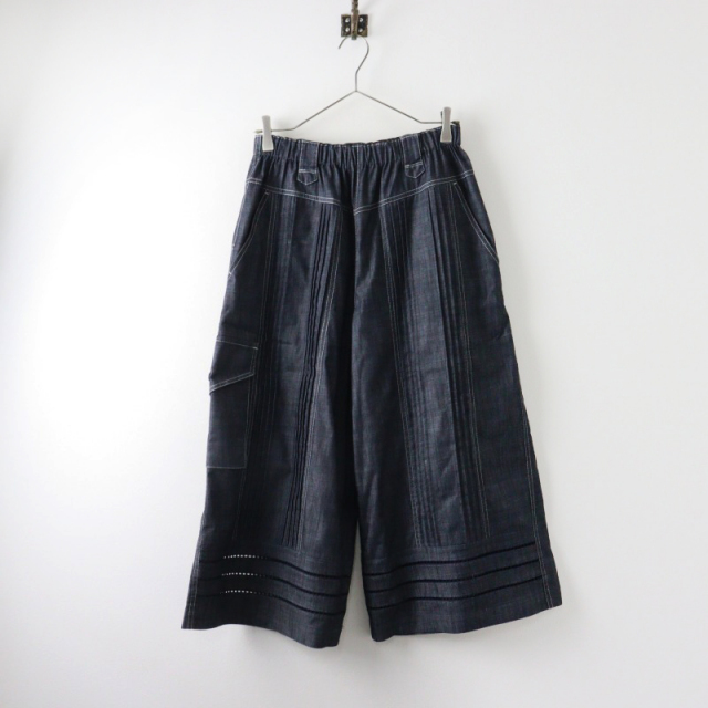 センソユニコ あん吉 Sensounico ann吉 コットン ピンタック ワイド  