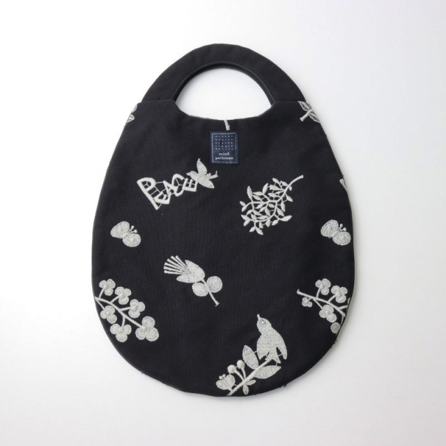 ミナペルホネン エッグバッグ フォレストパレード forest parade エッグバッグ - minä perhonen